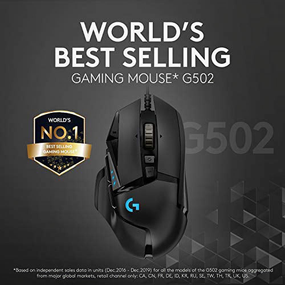 Logitech G502 Hero Gaming Mouse (910005469)