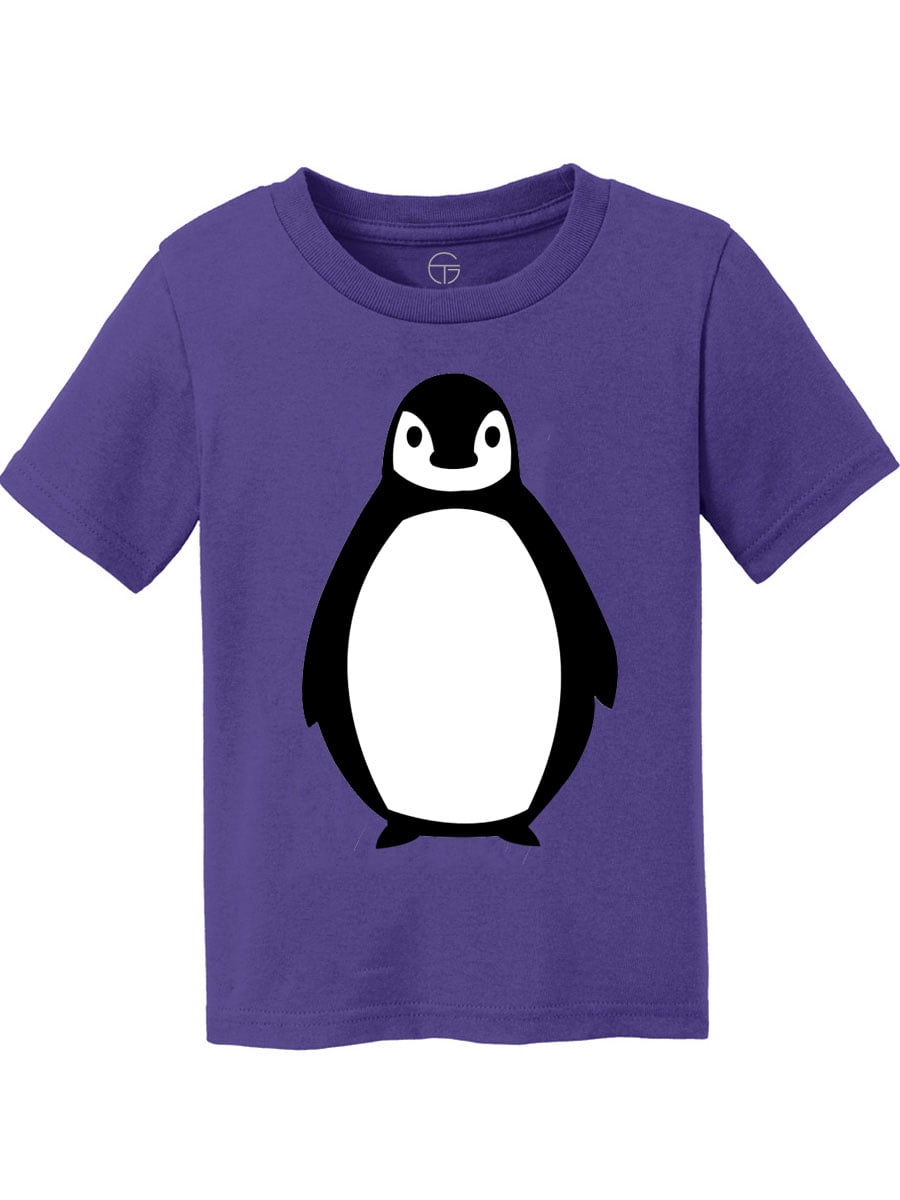 Fuzzy Penguin Kids Cotton T-Shirt 