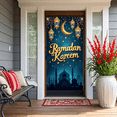 thumbnail image 5 of Ramadan Kareem Lanterns Stars Crescent Moon Theme Backdrop Banner for Ramadan Decorations Party Supplies Islamic Festival Celebration Photo Booth, 5 of 8