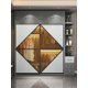 thumbnail image 3 of Glass sliding door wardrobe modern minimalist home bedroom large cabinet move door coatcase My Lux Decor Round, 3 of 24