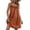 Camel, variant on Ekouaer Silky Satin Nightgown for Women Sleeveless Sleepwear Tank Night Shirts Pleated Sleepshirt Casual Dress