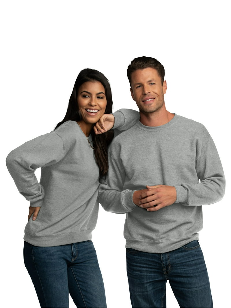 Fruit Of The Loom Men's EverSoft Cotton Fleece Sweatshirt Crew