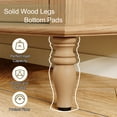 thumbnail image 6 of CBJCBJ Retro 34" Sideboard Buffet Cabinet with Storage, Accent Cabinet for Dining Room, Living Room,Wood, 6 of 13