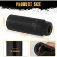 thumbnail image 3 of O2 Sensor Socket, 1/2 Inch Drive by 7/8 Inch Oxygen Sensor Socket, Automotive Oxygen Sensor Removal Tool with Side Wire Gate, 3 of 9