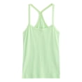thumbnail image 3 of Gubotare Girls Cami Tank Tops Girls Dance Tank Tops Sleeveless Racerback Athletic Shirts Dance Outfit for Ballet Gymnastics (Light Green,150), 3 of 3
