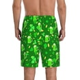 thumbnail image 4 of Lsque St Patrick's Day2 Mens Sleep Pajama Shorts,Short Pajama Pants, Cotton Ultra-Soft Knit-Medium, 4 of 9