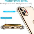 thumbnail image 3 of iPhone 11 Pro Max Case, Crystal Clear Anti-Scratch Shock Absorption Phone Case Cover with 4 Corners Protection, Soft TPU Slim Case for Apple iPhone 11 Pro Max 6.5 inch (2019), 3 of 7