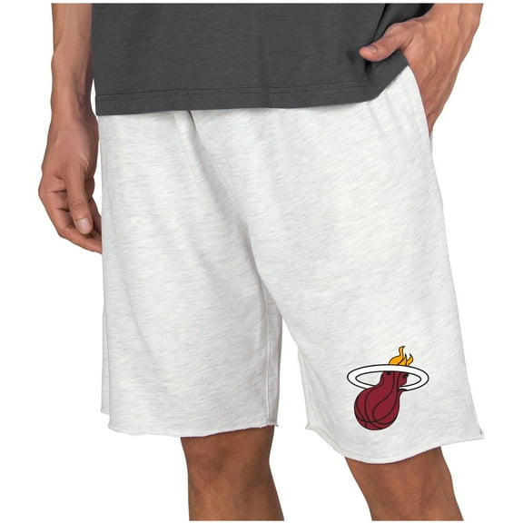 Men's Concepts Sport  Cream Miami Heat Mainstream Terry Shorts