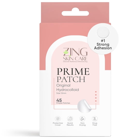 Prime Patch – Parches hidrocoloides para espinillas para la cara, pegatinas transparentes para zit y puntos de acné, fuerte adherencia, parche definitivo para imperfecciones y acné, fabricado en Corea