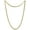 GOLD PLATED, variant on Brilliance Sterling Miami Cuban Chain 24" gold plated