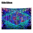 thumbnail image 2 of 3d espacio Trippy tapiz psicodélico colgante de pared colcha habitación decoración del hogar oso de fresa  Electrónica, 2 of 4