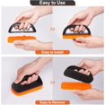 thumbnail image 4 of SHINESTAR 11-Piece Griddle Scouring Pad for Blackstone, Flat Top Grill Cleaner for Kitchen, Griddle Cleaning Kit with 10 Grill Scrubber Pads & 1 Handle, Efficient Cleaning & Not Easily Fall Off, 4 of 7