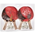 thumbnail image 3 of Viper Four Racket Table Tennis Set, Includes 4 Paddles and 6 Ping Pong Balls, 3 of 3
