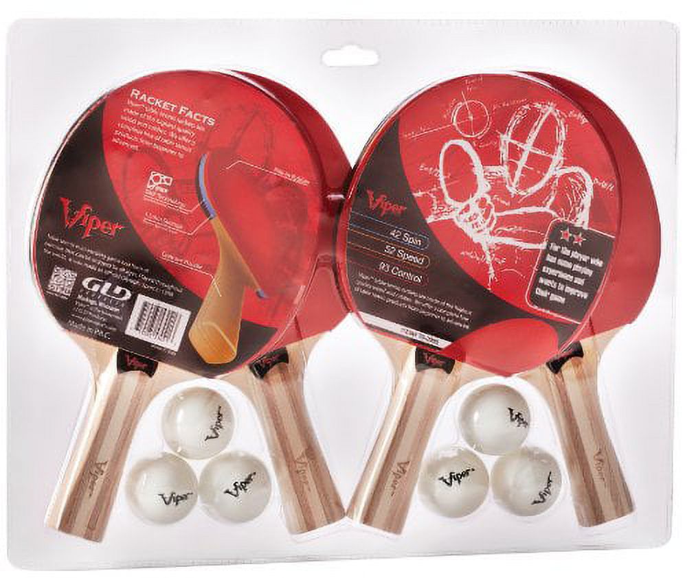 Viper Four Racket Table Tennis Set photo 3