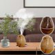 thumbnail image 1 of Humidificador de grano de madera de rosa con luz degradada colorida - Difusor de aromaterapia y máquina de aceites esenciales - Portátil USB para coche de oficina en casa, 1 of 2