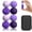 Purple, variant on Silicone Magnetic Balls, Fidget Toys for Adults & Teens, 8PCS Stress Balls Sensory Toy, Quiet Magnet Desk Fidgets with Textured, ADHD Anxiety Relief Items, Fun Stocking Suffers Gifts