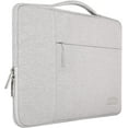 thumbnail image 3 of MOSISO 15"-15.6" Laptop Sleeve Briefcase for MacBook HP/Asus/Dell/Lenovo Chromebook, Multifunctional Notebook Case Protective Bag Cover for MacBook Pro 16 inch, Gray, 3 of 6