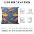 thumbnail image 5 of Nawypu  Throw Pillow Cover A Group of Tyrannosaurus rex Print Decorative Throw Pillows Soft Pillow Cases Square Cushion Case Christmas Pillow Covers for Couch Bed Sofa Farmhouse Decor, 5 of 5