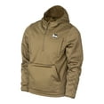 thumbnail image 2 of BANDED Fanatech Softshell 1/2 Zip Hoodie, Color: Spanish Moss, Size: S, 2 of 5