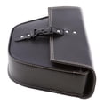 thumbnail image 3 of Bolsa de herramientas Cola Alforjas de motocicleta de cuero PU color negro 295 * 200 * 85 mm, 3 of 8