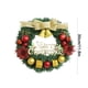 thumbnail image 3 of Corona navideña, adornos navideños, corona para árbol de Navidad, decoraciones colgantes, arreglos de escena, decoración navideña para colgar en la puerta, coronas, coronas decorativas navideñas, 3 of 7