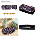 thumbnail image 6 of Xoenoiee Butterfly Cherry Blossom Print School Bag Backpack for Girls Bookbag College Students School Backpacks Set Lunch Box and Pencil Bag 3 in 1 Casual Rucksack Outdoor Daypack, 6 of 6