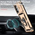 thumbnail image 3 of Estuche GANGXUN para Samsung Galaxy A13 4G, soporte giratorio 360°, estilo mecánico y magnético, 3 of 5