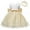 Yellow, variant on Huowey Baby Girls Lace Bowknot Princess Wedding formal Tutu Dress+Headband Set Clothes