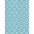 thumbnail image 1 of Ahgly Company Machine Washable Indoor Rectangle Transitional Macaw Blue Green Area Rugs, 8' x 12', 1 of 7