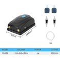 thumbnail image 5 of Mini 5w Aquarium Air Pump, Quiet Aquarium Bubbler, Oxygen Aerator Pump For Small Aquarium, With Air Hose, Air Stone And Check Valve, 5 of 5