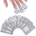 thumbnail image 1 of Envolturas removedoras de esmalte de uñas, 600 unidades con almohadillas de algodón, 1 of 7