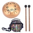 thumbnail image 1 of High-Quality 5.5 Inch Golden Hand Pan Drum, 1 of 13