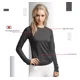 thumbnail image 5 of Playera Deportiva Dama Mujer Manga Larga T Shirt, 5 of 6