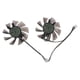 thumbnail image 4 of Ventilador de Refrigeración YONGSHENG VGA T129215bu 75mm 12V 0.50A 4pin, 4 of 5