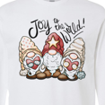 thumbnail image 4 of Inktastic Joy to the World Christmas Gnomes Long Sleeve T-Shirt, 4 of 5