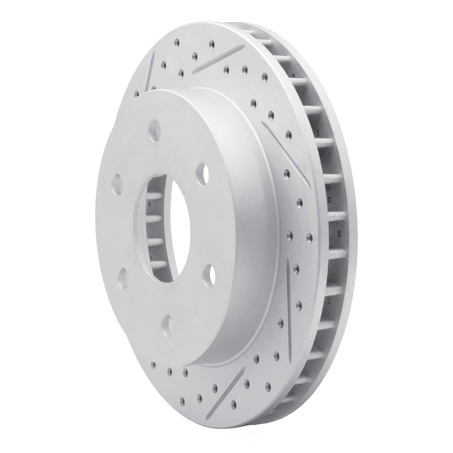Dynamic Friction Company 830-48008L DFC Geoperformance Rotor - Drilled and Slotted
