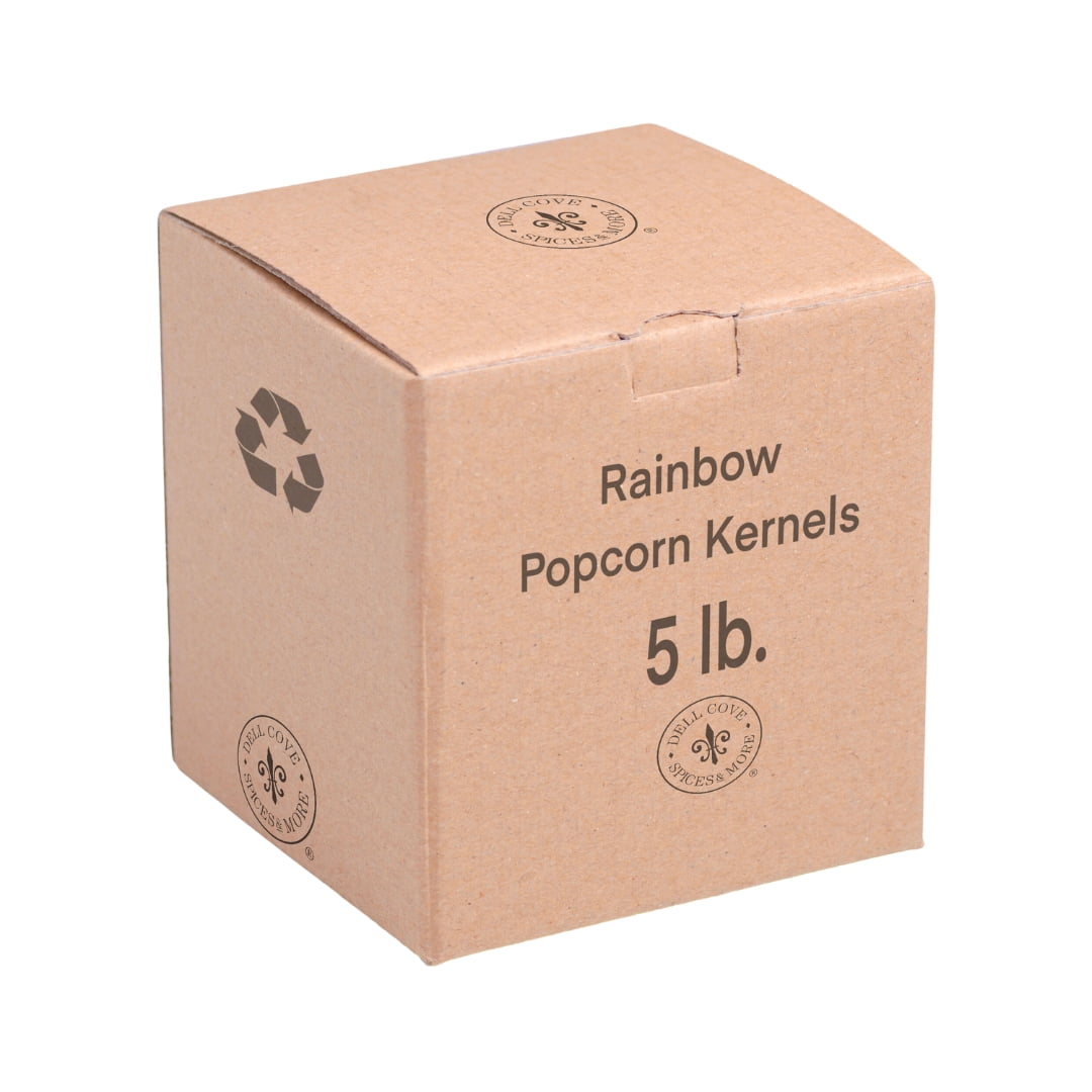 Rainbow Popcorn Kernels Dell Cove Spices, 5 lb