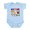 Sky Blue, variant on CafePress - Canadian Provinces Body Suit - Baby Light Bodysuit, Size Newborn - 24 Months