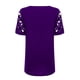 thumbnail image 5 of Pntutb Blusa sin mangas corta sólida con cuello en V y cremallera para mujer Pntutb Pntutb-4188, 5 of 7
