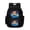 Black - Music Cat, variant on Raven Rose Print 17 Inch School Backpack for Boys Girls, Sturdy Breathable Kids Bookbag with Customizable Shoulder Straps for Daily Use Travel