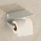 thumbnail image 1 of Soporte de papel higiénico de aluminio espacial, estante de almacenamiento de rollo de pañuelos, estante de almacenamiento para teléfono móvil montado en la pared, accesorios de baño (blanco), 1 of 3