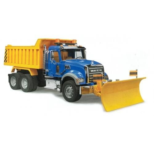 Bruder Toys MACK Granite Dump Truck with Snow Plow Blade by Supplier Generic