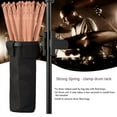 thumbnail image 2 of Drum Stick Holder Drumstick Bag Drumstick Container Bag Clamp Clip Stick Holder for Cymbal/Drum/Music Stand, 2 of 8