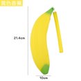 thumbnail image 2 of Porte-crayon en Silicone en Forme de Banane, Lavable Durable, Fermeture Éclair, pour Papeterie Rangement de Pinceaux Cosmétiques, 2 of 6