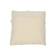 thumbnail image 6 of Creative Co-Op Woven Cotton and Wool Patchwork Pillow with Frayed Edges, 6 of 7
