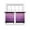 Purple, variant on Purple Geometric Sheer Curtains 45 Inch Length 2 Panels Set Window Treatments, Ombre Modern Abstract Art Rod Pocket Semi Curtains for Living Room/Bedroom/Kitchen Décor, 104"W x 45"L