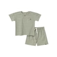 thumbnail image 2 of Modern Moments by Gerber Toddler Boy Oversized Textured Shirt and Short Outfit Set, 2-Piece, 12 Months - 5T, 2 of 11
