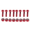 thumbnail image 2 of 8 Pcs de Tornillos con Tuercas shamjiam Accesorio de Skateboard Tornillo de hardware para skateboard Rojo, 2 of 9