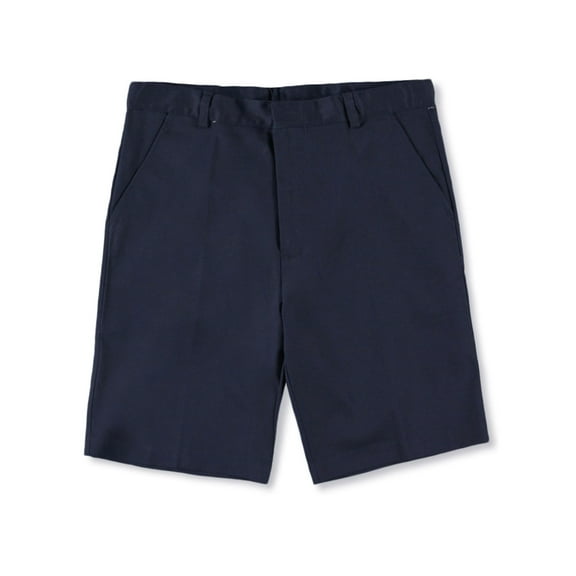 Universal Flat Front Unisex Shorts (Sizes 8 - 20) - navy, 18 (Big Girls)