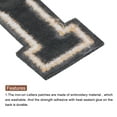 thumbnail image 4 of Uxcell Letters H Patches Leopard Iron-On Letters H Patch 6CM/2.36" Hot Melt Adhesive Process for Clothing Repair 3PCS, 4 of 6